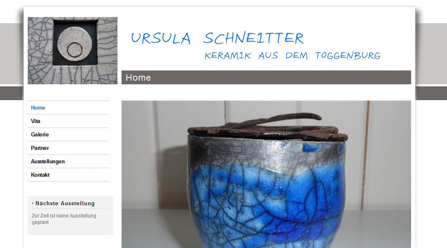 Ursula Schneitter - Keramik aus dem Toggenburg