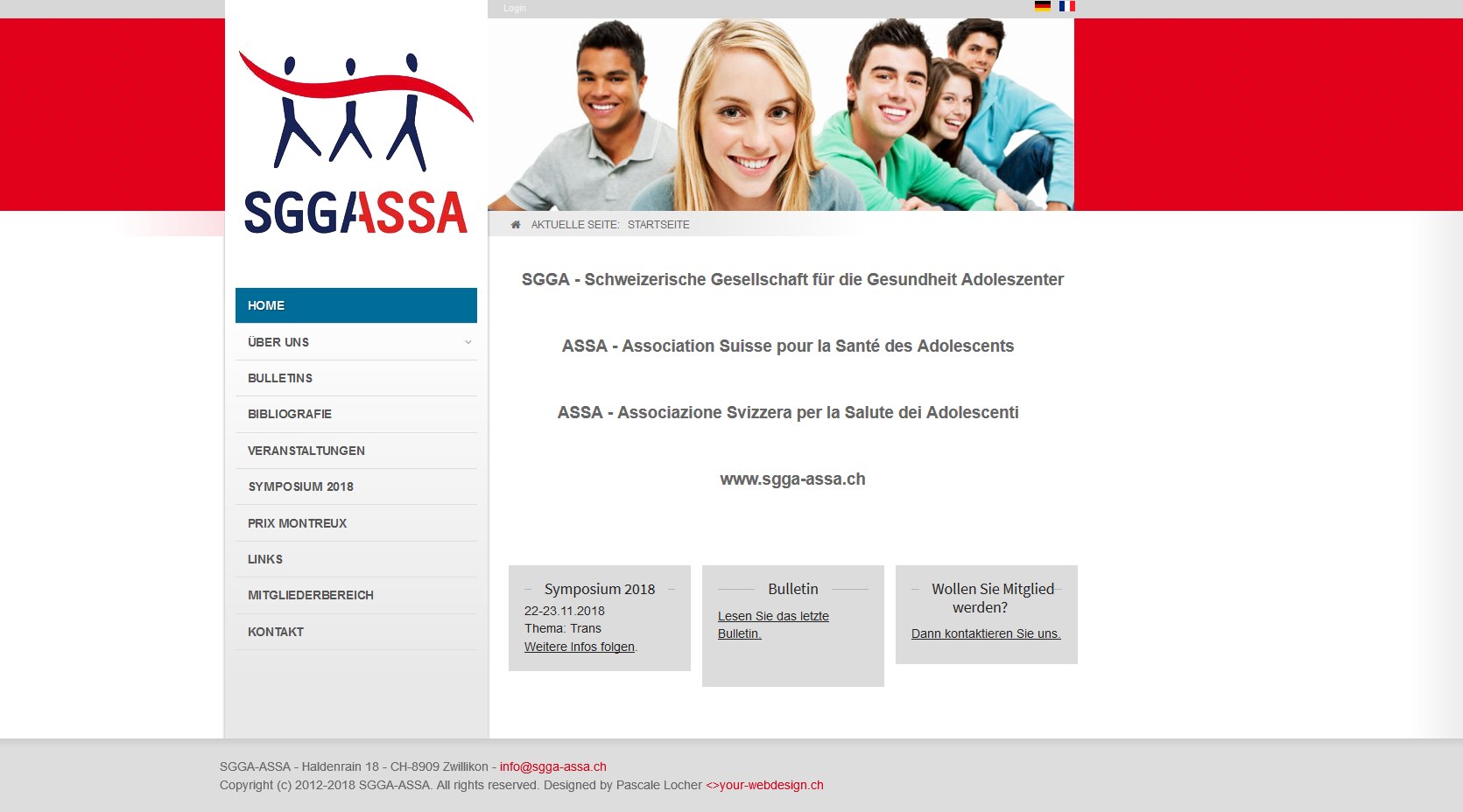 SGGA-ASSA - Schweizerische Gesellschaft für die Gesundheit Adoleszenter